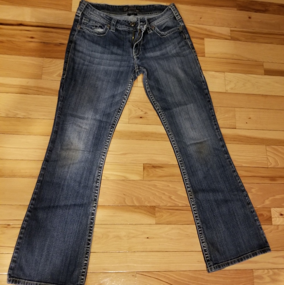 Silver jeans